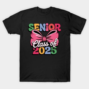 Vibrant Senior Class of 2025 Celebration T-Shirt
